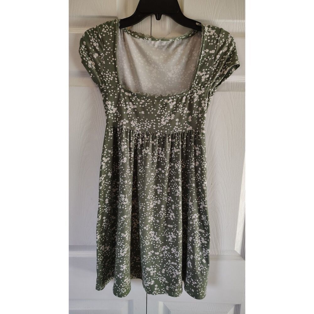 No Boundaries Babydoll Dress with Cap Sleeves XS